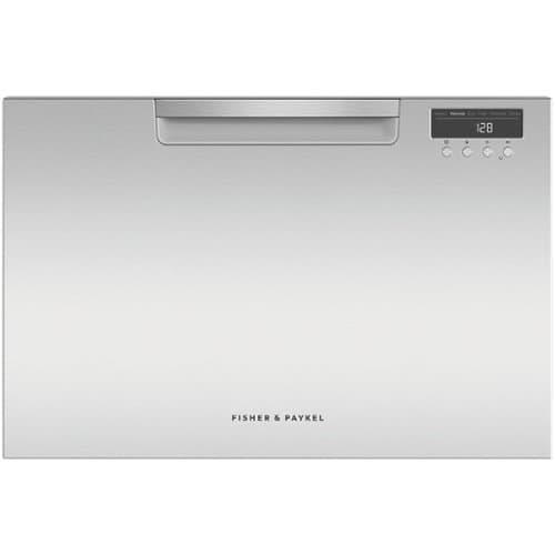 Fisher & Paykel - 24" Front Control Built-In Dishwasher - Stainless Steel