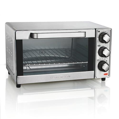 Hamilton Beach - 4 Slice Toaster Oven - Stainless Steel