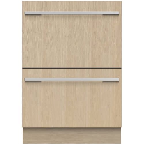 Fisher & Paykel - 24" Front Control Built-In Dishwasher - Custom Panel Ready