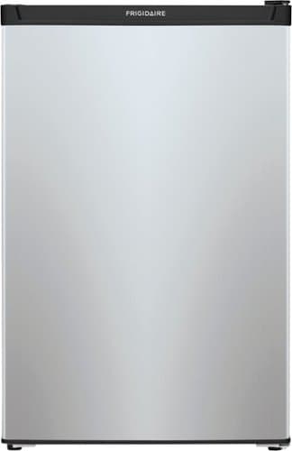Frigidaire - 4.5 Cu. Ft. Mini Fridge with Top Freezer - Silver