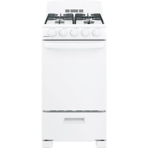 Hotpoint - 2.3 Cu. Ft. Freestanding Gas Range - White
