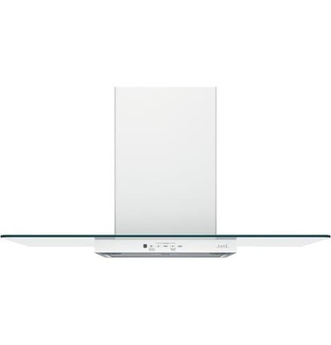 Café - 36 inches - Externally Vented & Recirculating - Wall Range Hood - Matte White