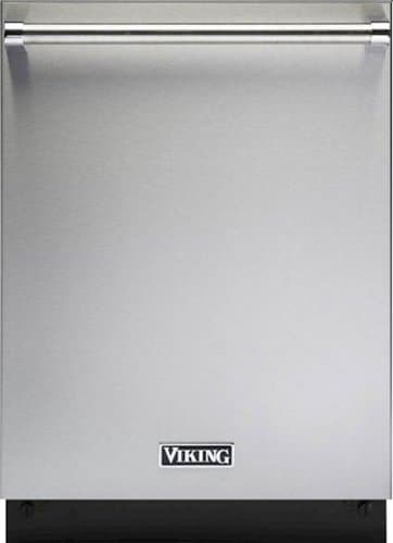 Viking - 24" Top Control Built-In Dishwasher with Tub - Stainless Steel