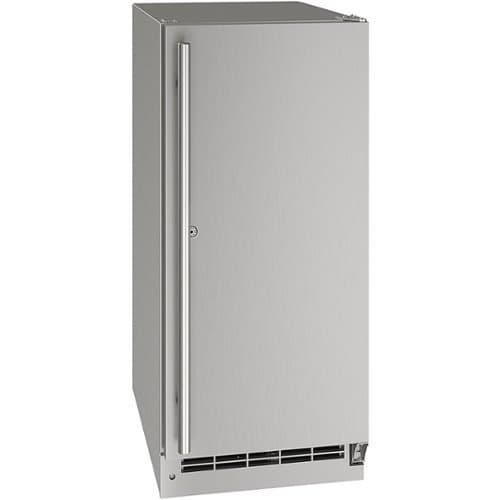 U-Line - 3.1 Cu. Ft. Mini Fridge - Stainless Steel