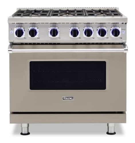 Viking - VGR Freestanding 7 Series Gas 36" Range - Nantucket
