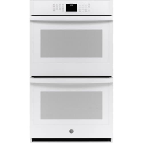 GE - 30" Built-In Double Electric Wall Oven - White