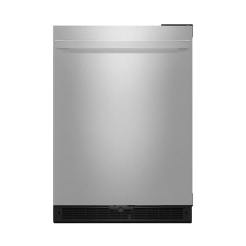 JennAir - NOIR 5.0 Cu. Ft. Built-In Mini Fridge - Stainless Steel