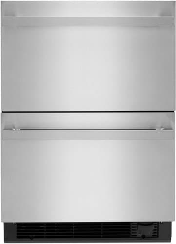 JennAir - NOIR 24" Double Drawer Refrigerator/Freezer - Stainless Steel