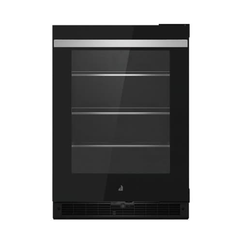 JennAir - NOIR 5.2 Cu. Ft. Built-In Mini Fridge - Stainless Steel