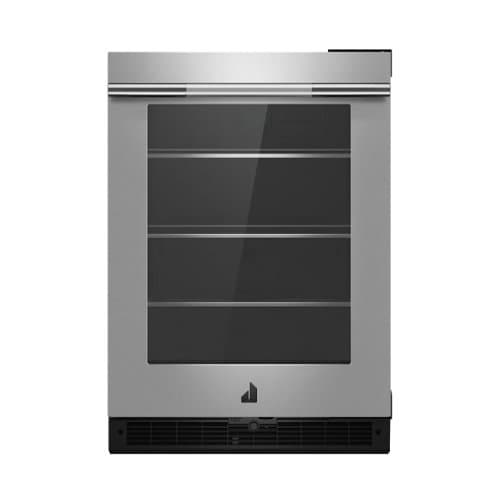 JennAir - NOIR 5.2 Cu. Ft. Built-In Mini Fridge - Stainless Steel