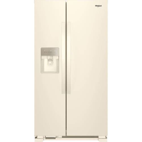 Whirlpool - 21.4 Cu. Ft. Side-by-Side Refrigerator - Biscuit