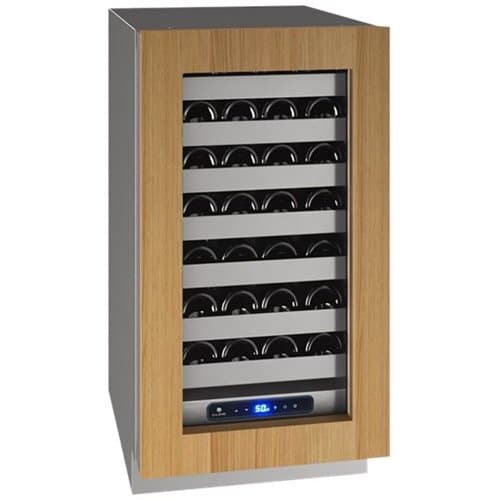 U-Line - Wine Captain 5 Class 35-Bottle Wine Cooler - Custom Panel Ready