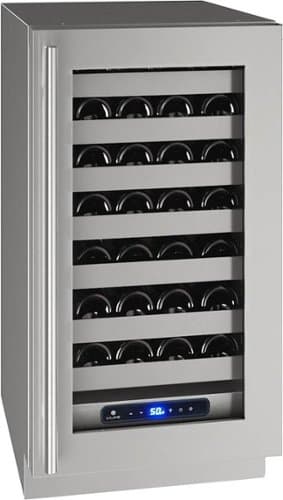 U-Line - Wine Captain 5 Class 35-Bottle Wine Cooler - Stainless Steel