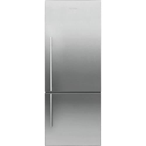Fisher & Paykel - 13 1/2 Cu. Ft. Bottom-Freezer Counter-Depth Refrigerator - Stainless Steel