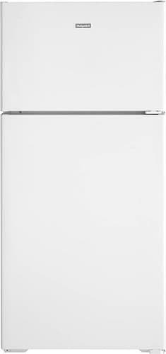 Hotpoint - 15.6 Cu. Ft. Top-Freezer Refrigerator with LED Interior Lighting - White