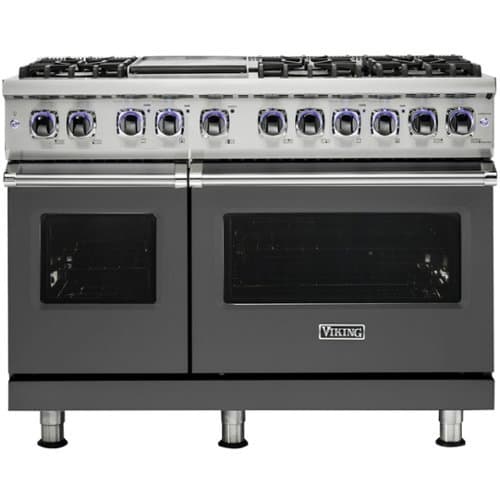 Viking - VGR Freestanding 7-Series Gas 48"W Range - Damascus Gray