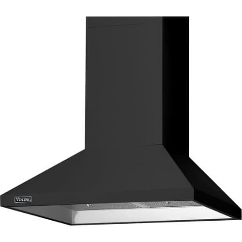 Viking 3 Series - 30 inches - Externally Vented & Recirculating - Wall Range Hood - Cast Black