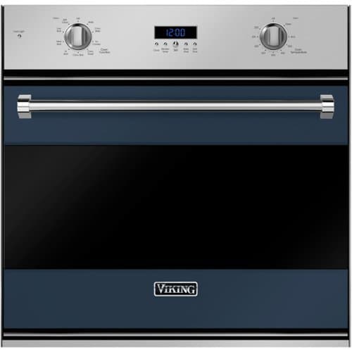 Viking - 3 Series 30" Built-In Single Electric Convection Oven - Slate Blue