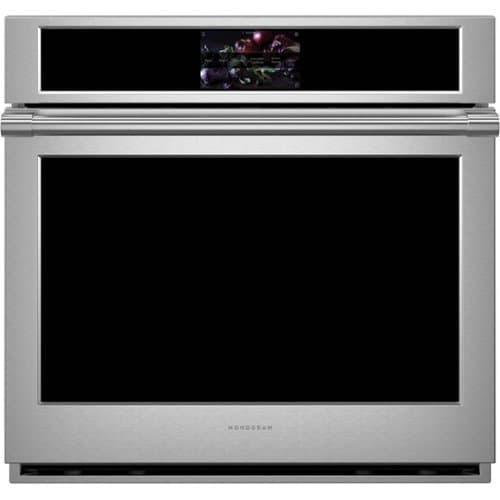 Monogram - 30" Built-In Single Electric Convection Wall Oven with European Convection and LCD Controls - Stainless Steel