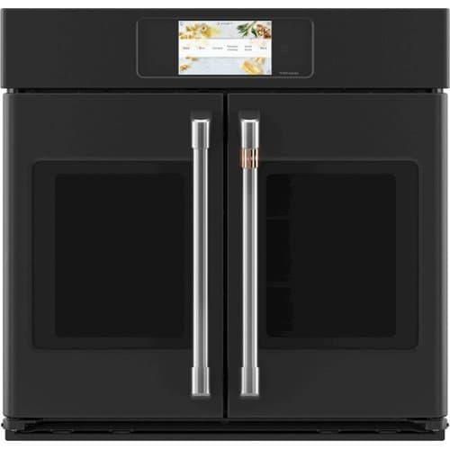 Café - Professional Series 30" Built-In Single Electric Convection Wall Oven, Customizable - Matte Black