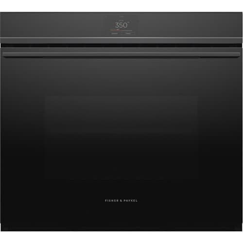 Fisher & Paykel - Contemporary 30" Built-In Single Electric Convection Oven - Black