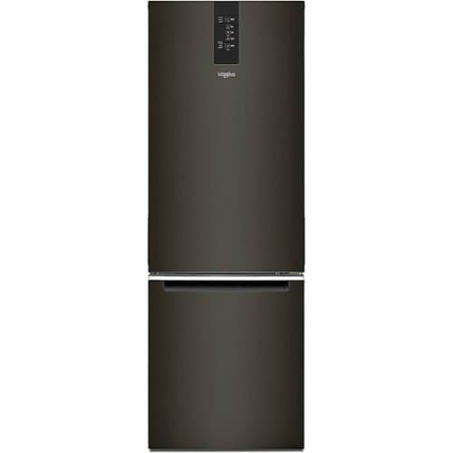 Whirlpool - 12.7 Cu. Ft. Bottom-Freezer Counter-Depth Refrigerator - Black Stainless Steel