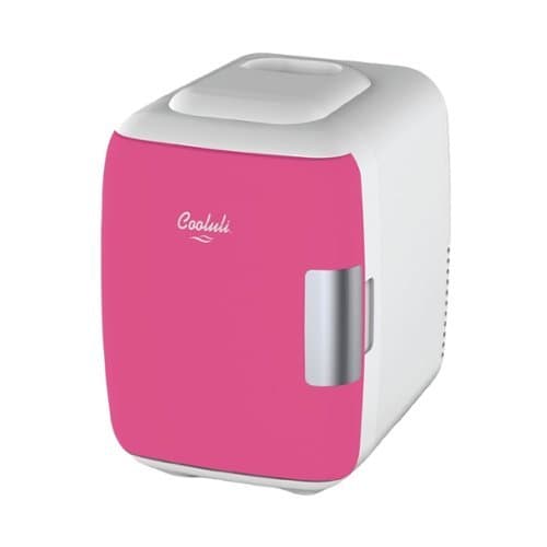 Cooluli - Classic 0.1 Cu. Ft. Mini Fridge - Fuchsia
