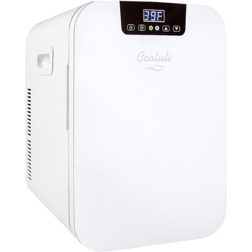 Cooluli - Concord 0.7 Cu. Ft. Mini Fridge - White