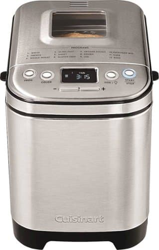 Cuisinart - Compact Automatic Bread Maker - Stainless Steel
