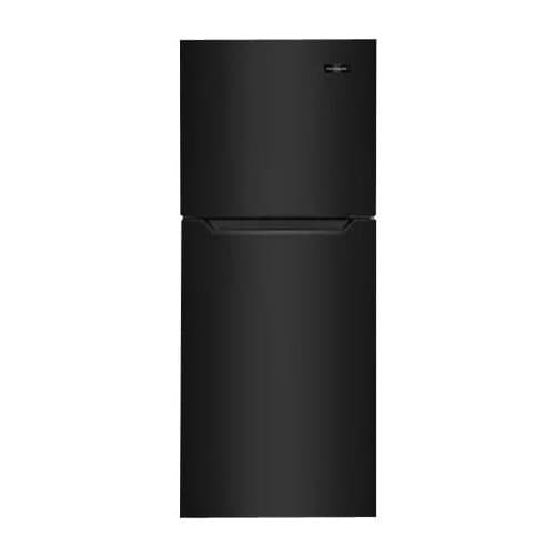 Frigidaire - 10.1 Cu. Ft. Garage Ready Top-Freezer Refrigerator - Black