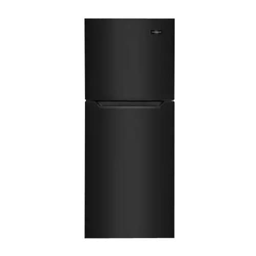 Frigidaire - 11.6 Cu. Ft. Garage Ready Top-Freezer Refrigerator - Black
