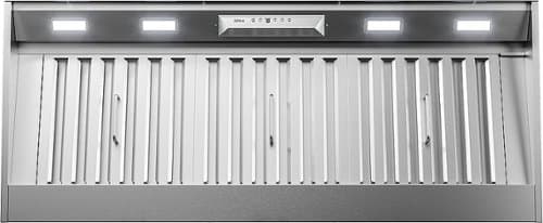 Zephyr - 48 inches - Externally Vented - Range Hood Insert - Stainless Steel