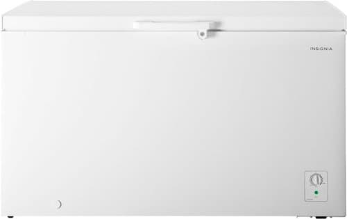 Insignia™ - 14.0 Cu. Ft. Garage-Ready Chest Freezer - White