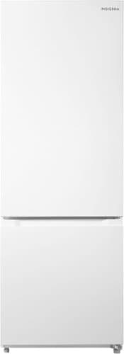 Insignia™ - 11.5 Cu. Ft. Bottom Mount Refrigerator with ENERGY STAR Certification - White