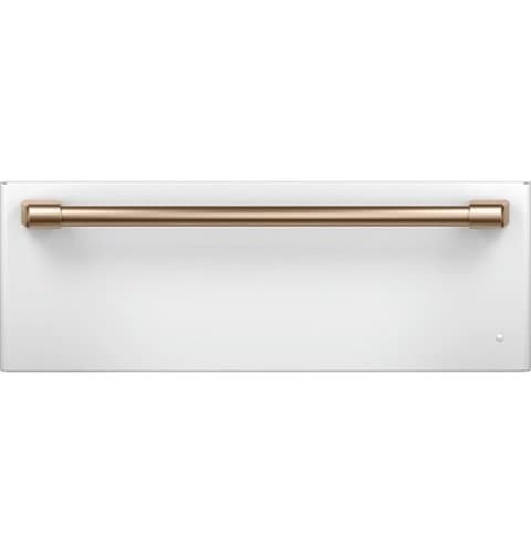 Café - 30" Warming Drawer, Customizable - Matte White
