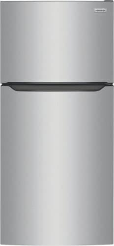 Frigidaire - 18.3 Cu. Ft. Garage Ready Top Freezer Refrigerator - Stainless Steel