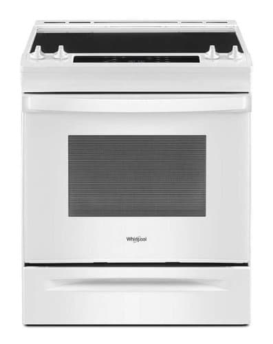 Whirlpool - 4.8 Cu. Ft. Electric Range - White