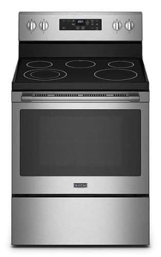 Maytag - 5.3 Cu. Ft. Electric Range - Stainless Steel