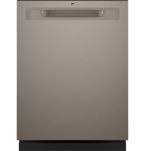 GE - 24" Top Control Built-In Plastic Tub Dishwasher with 3rd Rack, Bottle Jets and 50 dBA - Slate