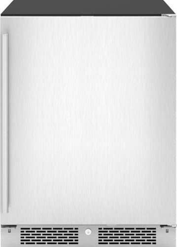 Zephyr - Presrv 24 in. 7-Bottle and 112 Can ADA Single Zone Reversible Door Beverage Cooler - Stainless Steel