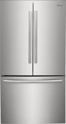 Frigidaire - Gallery 28.8 Cu. Ft. French Door Refrigerator with Internal Water Dispenser - Smudge Proof Stainless Steel