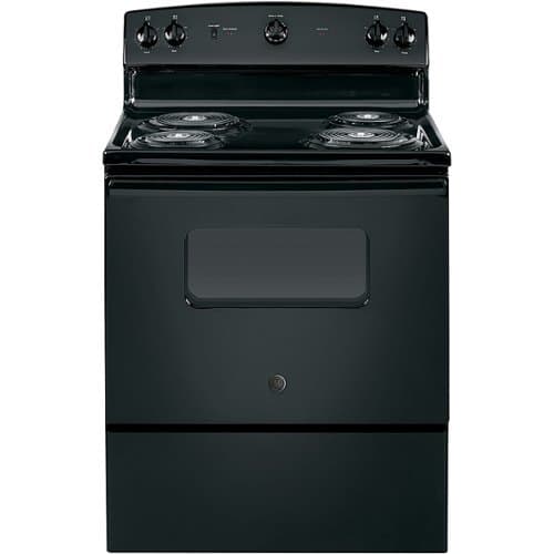 GE - 5.0 Cu. Ft. Freestanding Electric Range - Black