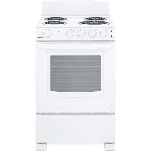 Hotpoint - 2.9 Cu. Ft. Freestanding Electric Range - White