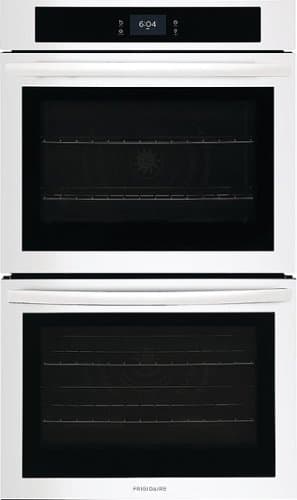 Frigidaire - 30" Built-in Double Electric Wall Oven with Fan Convection - White