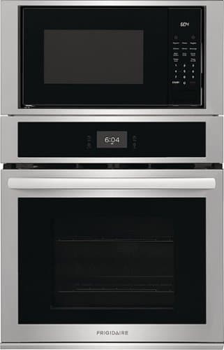 Frigidaire - 27" Built-in Electric Wall Oven/Microwave Combination - Stainless Steel