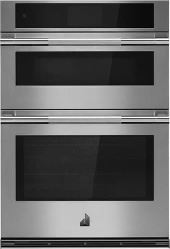 JennAir - 30" Built-In Double Electric Convection Wall Oven with Built-in Microwave - Stainless Steel