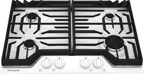 Frigidaire - 30" Built-In Gas Cooktop - White