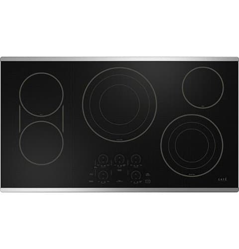 Café - 36" Electric Built In Cooktop, Customizable - Stainless Steel