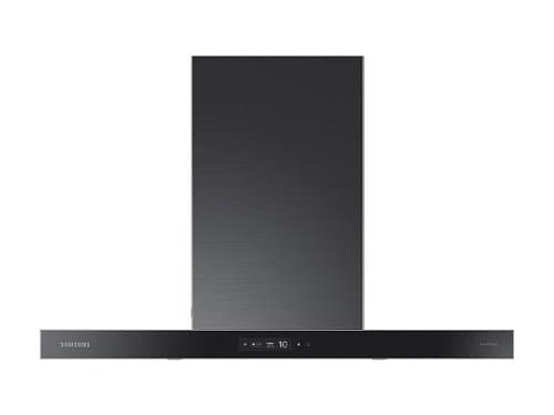 Samsung BESPOKE - 35 inches - Convertible - Wall Range Hood - Bespoke Clean Deep Charcoal