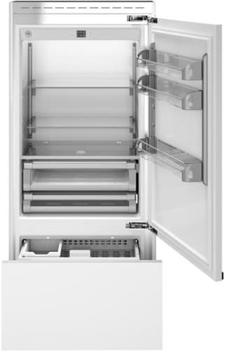 Bertazzoni - 19.6 cu. Ft. Built-In Bottom Mount Refrigerator with Ice Maker
